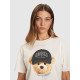 Guess Γυναικεία κοντομάνικη μπλούζα Teddy Bear Hat SS T-Shirt